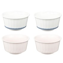 화이 기와 공기 화이트블루 2p + 핑크 2p, 혼합 색상, 1세트