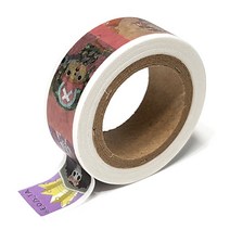 에이엘비 원피스 마스킹테이프 1.5cm x 7m, 드레스로자, 1개