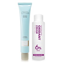 넘버쓰리 리크로마 패션 그레이 염색제 + 산화제 100ml, 6/0N, 1세트