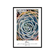 더윤 북유럽 캔버스액자 BOT0023, 메탈블랙