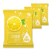 그대로말린 건조과일 오늘은 레몬워터 과실차, 6g, 3개