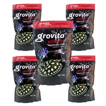 그로비타 몬스터 대형 열대어 전용사료, 1kg, 5개입