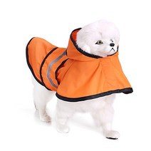 제제펫 반려견 아웃도어 형광레인코트, G311PDFC064