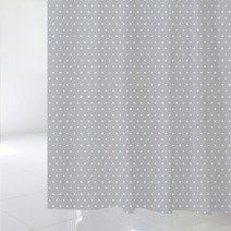디자인수풀 북유럽 스타일 샤워커튼 sc474 기본 플라스틱 고리 포함, 1세트, 그레이계열