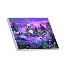 헬로페인팅 직접그리는 그림그리기DIY도면 + 추가 랜덤 발송 3p, 평화로운마을04