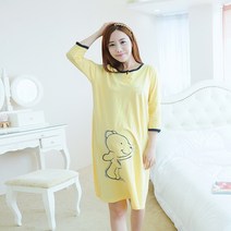 이얀 임산부 하트를 품은 곰원피스