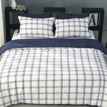 지베딩 나노화이바 텔라 이불커버 + 베개커버세트