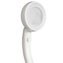 아이언피팅 회전 360 버튼 샤워기 헤드, 1개