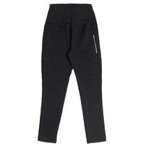 이얀 임산부 옆지퍼 분또 스키니바지