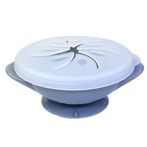 아가프라 흡착 스낵컵, 그레이, 1개