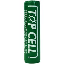 탑셀 리튬이온 18650 충전배터리 2900mAh, 1개, 1개