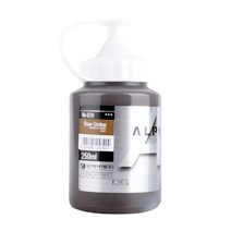 알파색채 실버레벨 아크릴물감 낱색 S1 929 42 RawUmber, 250ml, 1색