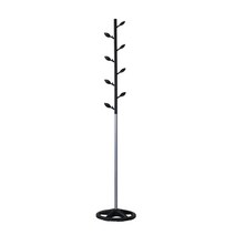 리빙숲 심플 스탠드 옷걸이, 다크그레이