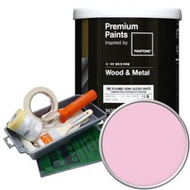 팬톤 우드앤메탈 페인트 반광 1L 세트, 13-2802 Fairy Tale