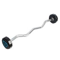 리브프로 우레탄 스튜디오 이지 컬 바벨 15kg, 1개, 혼합 색상