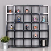 큐빅스 미니 피규어장 5 x 5, 블랙