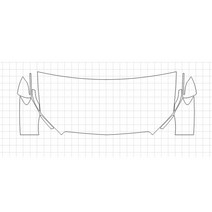 헥시스 벤츠 E CLASS SEDAN 300 LUXURY 2018 H PU HFM 76.2cm BIKINI WRAPPED PPF보호필름, 1개