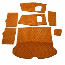 JIAODIAN 프리미엄 퀼팅 트렁크 매트 브라운, 볼보, XC60 2009~2015년