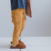 맘스메이드 여아용 카고기모팬츠