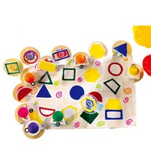 이디엑스에듀케이션 기하 도형 스탬프, 혼합 색상