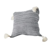 에이프릴16 북유럽 화이트 테슬 쿠션커버