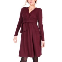 햇살 긴팔 브이넥 케어 벨트 수유드레스 RC11151