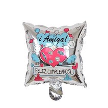 풍선팜 스페니쉬 데코레이션 호일 풍선 스퀘어 28 x 28 cm, B, 40개입