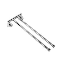 트리 모던바쓰 2단 스텐 수건걸이(메탈), 혼합 색상, 1개