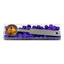 두쓰하우스 씰링왁스 25g + 랜덤 발송 2p + 멜팅스푼, 바이올렛펄, 1세트