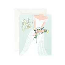 라이플페이퍼 BEAUTIFUL BRIDE 카드, 혼합 색상, 1개