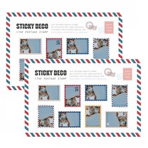 스티키데코 우표 스티커 8p 세트, 061 낭만의 도시 베니스, 2세트
