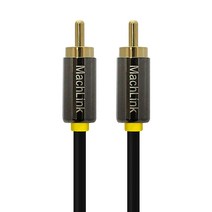 마하링크 1RCA 고급형 케이블 3m, ML-1RH030, 혼합 색상