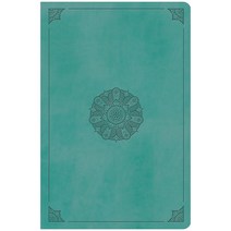 ESV Value Compact Bible (Trutone Turquoise Emblem Design) : English Standard Version, Crossway Books