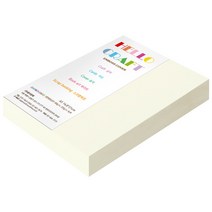 종이문화 양면엠보싱지 다빈치엠보 No.52 크림, 180매입