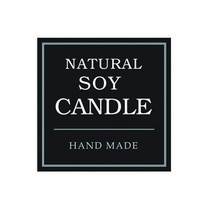 강군샵 캔들 용기 라벨 스티커 네이쳐은박사각 6p, 10개입