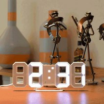 스토리링크 타임캡슐 미니 3D LED 시계, 혼합 색상