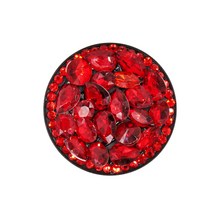 디케이 쥬얼리 3단 스마트톡 핸드폰 홀더, Red, 1개