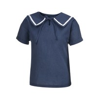 쥬니블리 여아용 하울리본 린넨 블라우스