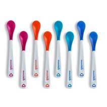 먼치킨 온도감지 이유스푼 4p, 혼합색상, 2개