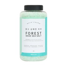 바스참 사해소금 포레스트 용기형, 1kg, 1L, 1개
