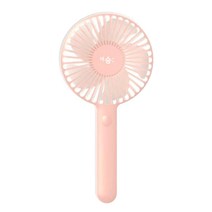 더숨 인썸머 휴대용 선풍기, FAN-HAND, 핑크