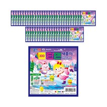종이나라 300 단면 색종이, 6색, 50개입