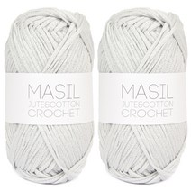 마실 뜨개실 2p, 29번 베이비그레이, 2개