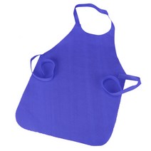블럭마트 부직포 1회용앞치마, 블루, 100개입