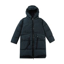 비에이치엠 남성용 폴리 후드 사파리형 롱 점퍼 BSDJ71D2