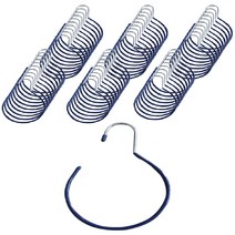 데코즈인 코팅 다용도 벨트 모자걸이, 네이비, 60개