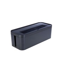 마이룸 케이블 O 플러스 정리함 다크그레이, 1개