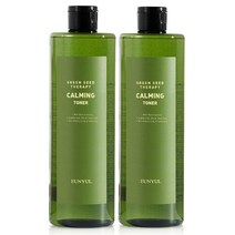 은율 그린씨드 테라피 카밍 토너, 500ml, 2개