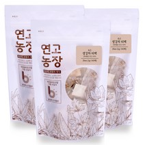 연고농장 생강차 삼각티백 1g x 25p, 25g, 3개