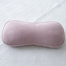 베딩라인 무지 땅콩메밀베개 + 속통, 핑크